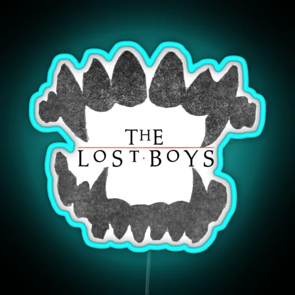 The Lost Boys Vampire Teeth RGB Neon Sign