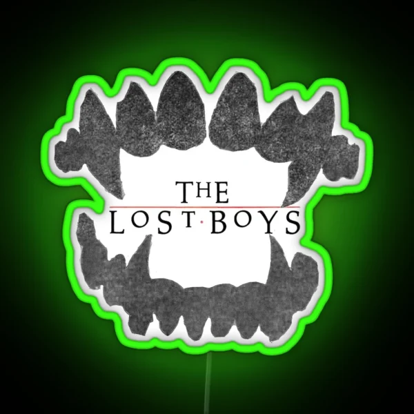 The Lost Boys Vampire Teeth RGB Neon Sign