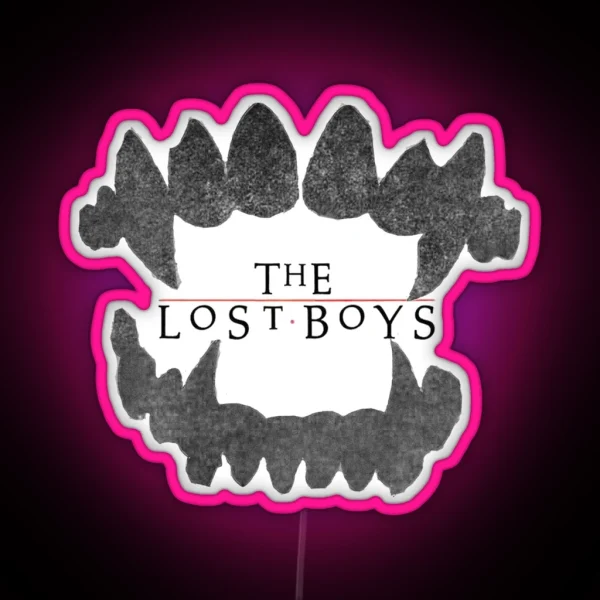 The Lost Boys Vampire Teeth RGB Neon Sign