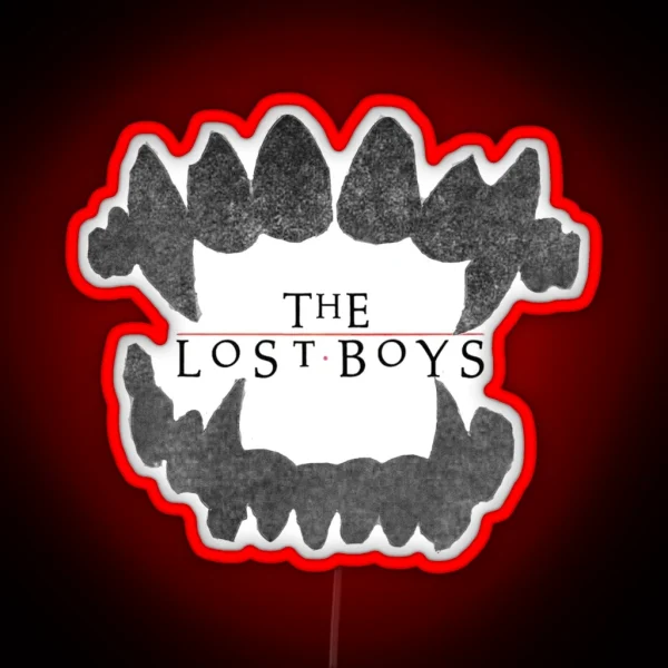 The Lost Boys Vampire Teeth RGB Neon Sign