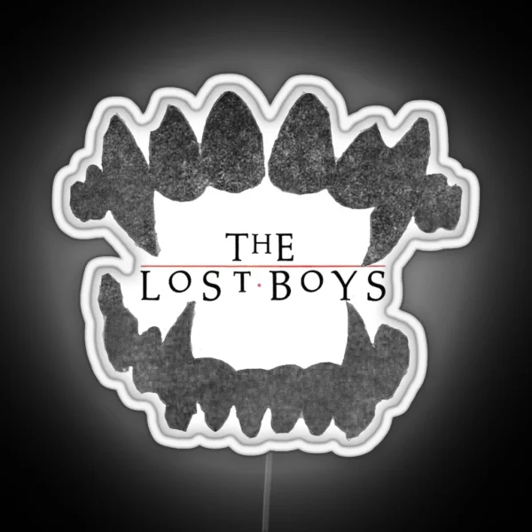 The Lost Boys Vampire Teeth RGB Neon Sign