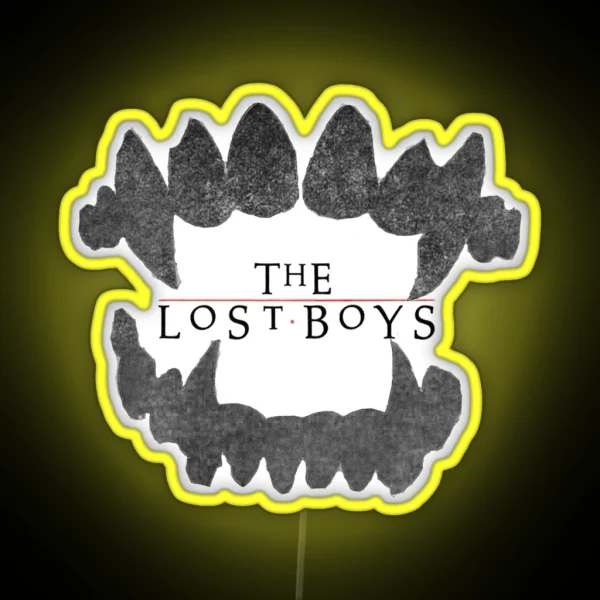 The Lost Boys Vampire Teeth RGB Neon Sign