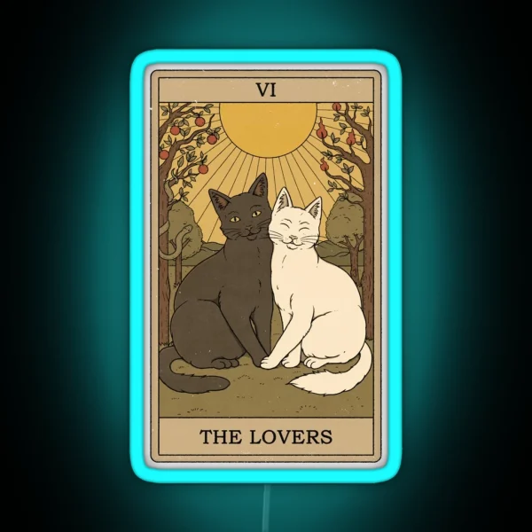 The Lovers RGB Neon Sign