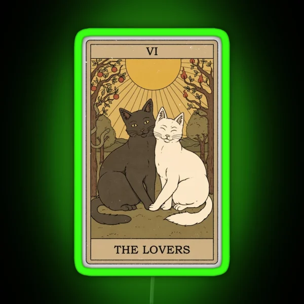 The Lovers RGB Neon Sign