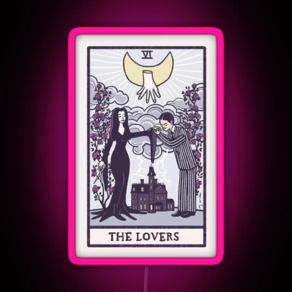 The Lovers RGB Neon Sign
