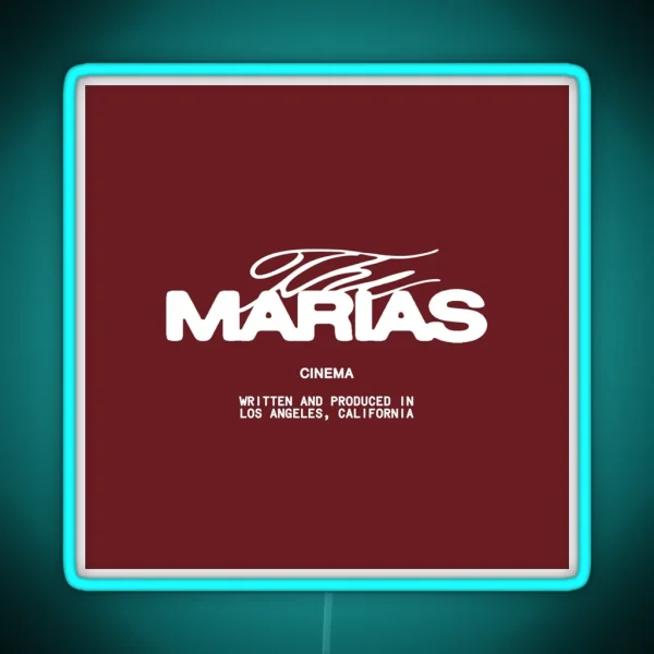 The Marias RGB Neon Sign