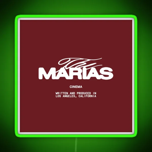 The Marias RGB Neon Sign