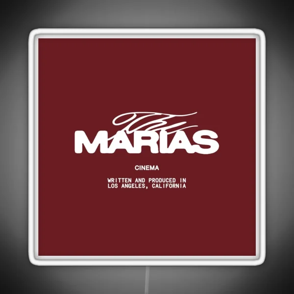 The Marias RGB Neon Sign