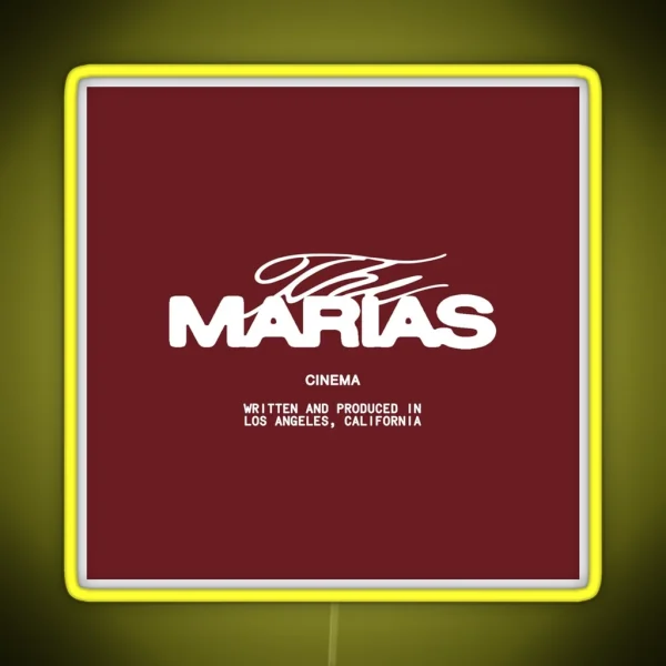 The Marias RGB Neon Sign