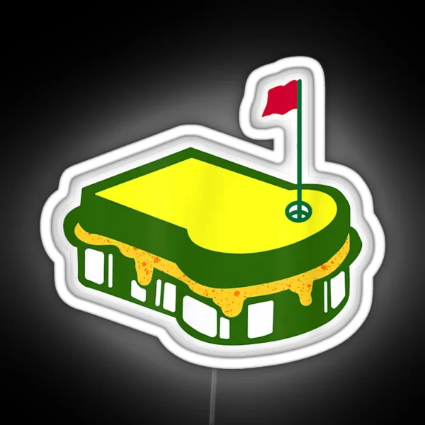 The Master Pimento And Cheese Golfing RGB Neon Sign