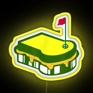 The Master Pimento And Cheese Golfing RGB Neon Sign