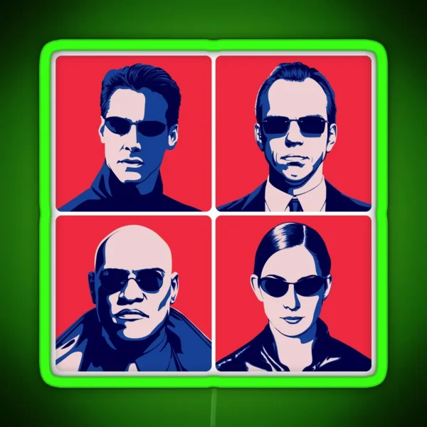 The Matrix RGB Neon Sign