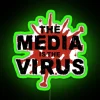 Eye-catching Neon Sign Featuring 'The Media Is The Virus' Quote