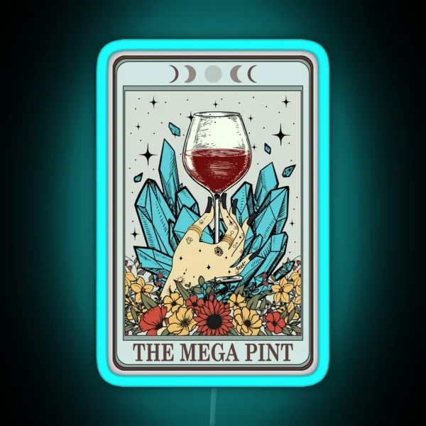 The Mega Pint RGB Neon Sign