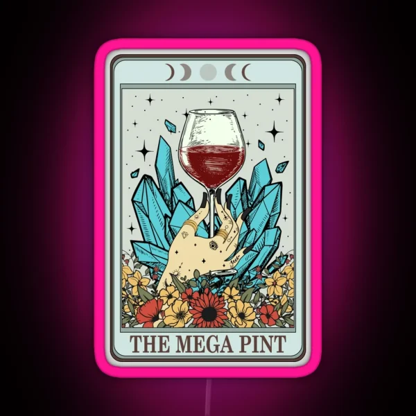 The Mega Pint RGB Neon Sign