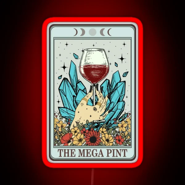 The Mega Pint RGB Neon Sign