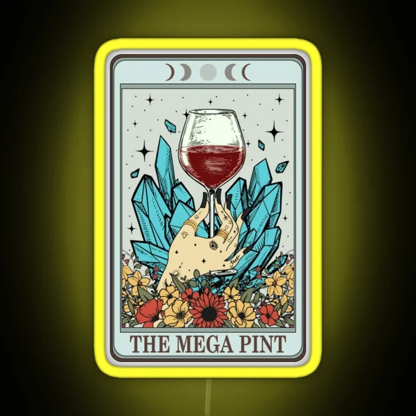 The Mega Pint RGB Neon Sign