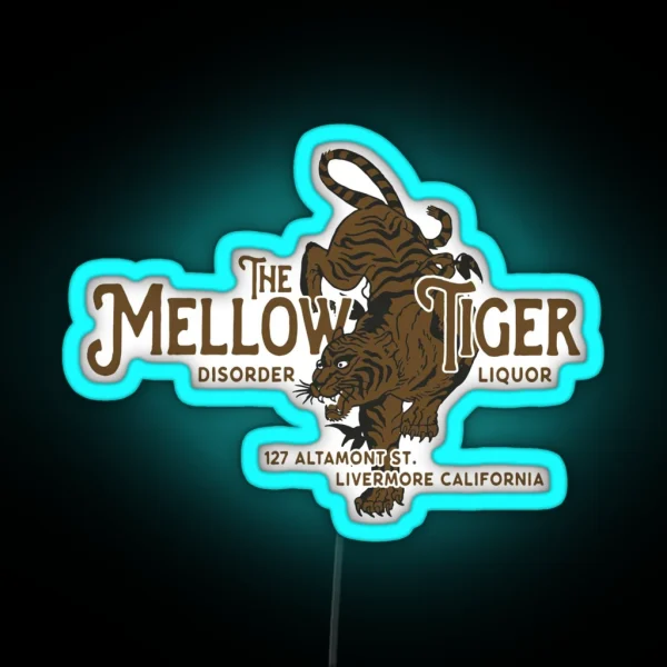The Mellow Tiger Bar RGB Neon Sign