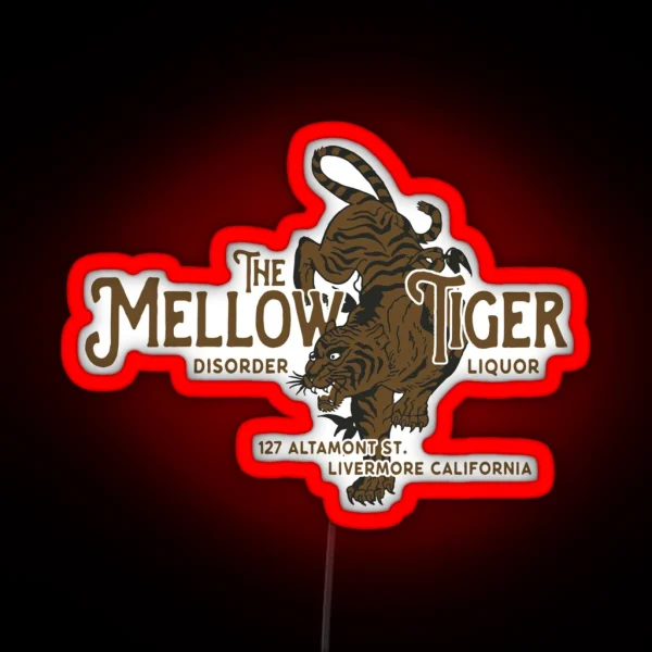 The Mellow Tiger Bar RGB Neon Sign