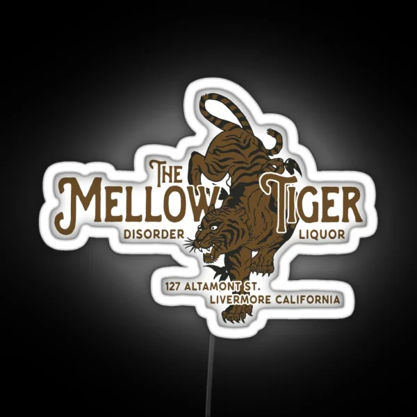 The Mellow Tiger Bar RGB Neon Sign