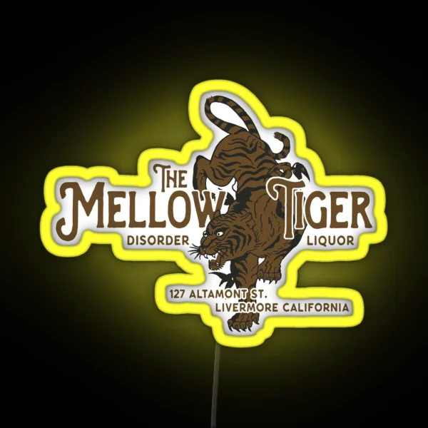 The Mellow Tiger Bar RGB Neon Sign
