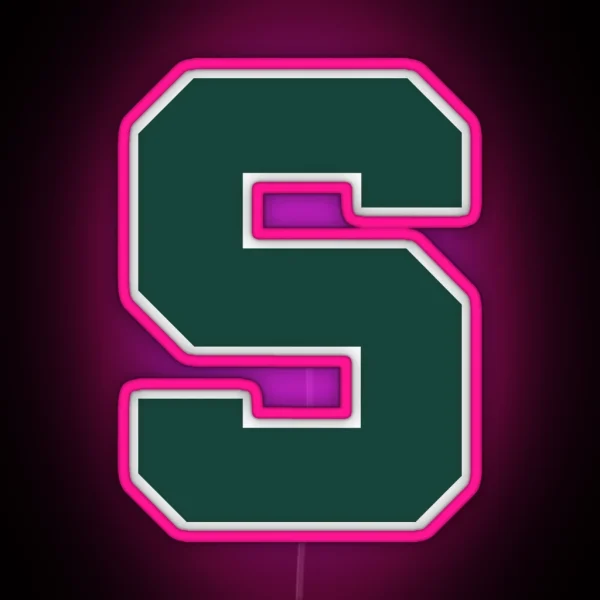 The Michigan Spartans RGB Neon Sign
