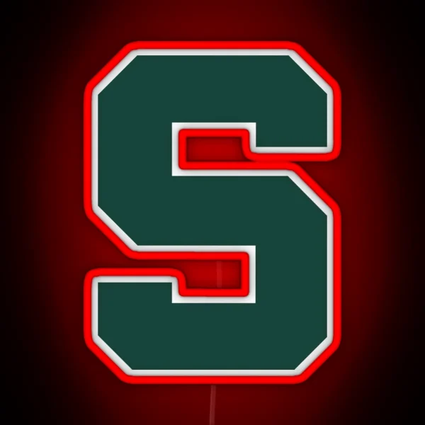 The Michigan Spartans RGB Neon Sign