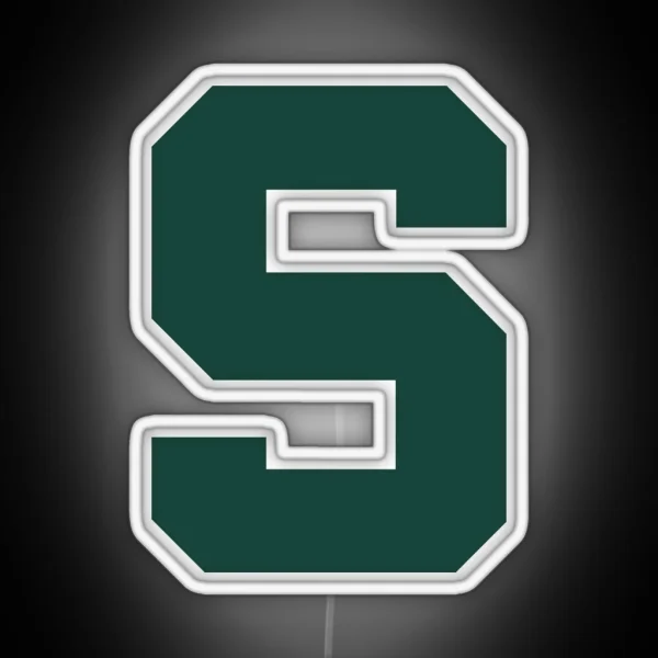 The Michigan Spartans RGB Neon Sign