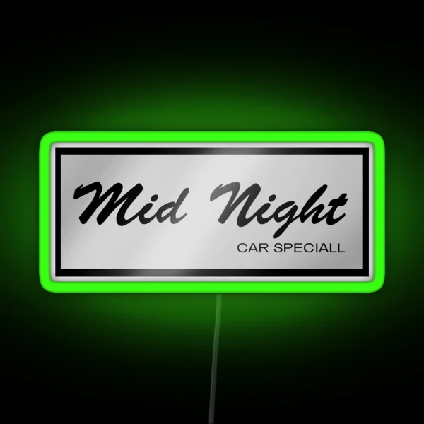 The Mid Night Club RGB Neon Sign