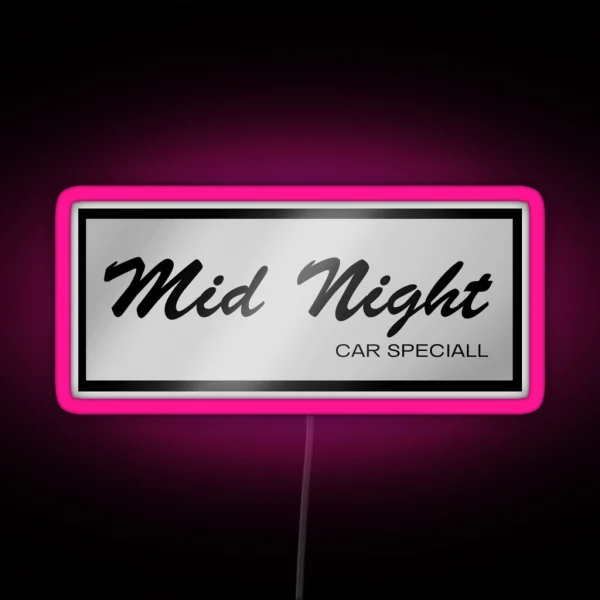 The Mid Night Club RGB Neon Sign