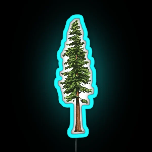 The Mighty Pine RGB Neon Sign