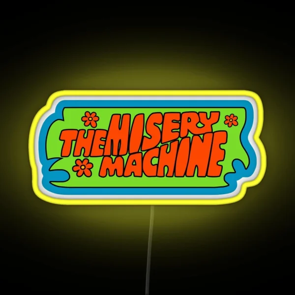 The Misery Machine RGB Neon Sign