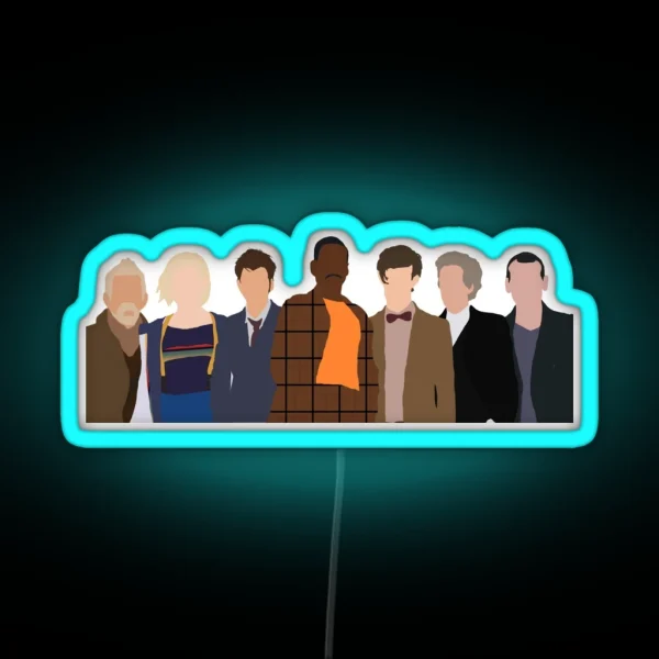 The Modern Doctors RGB Neon Sign