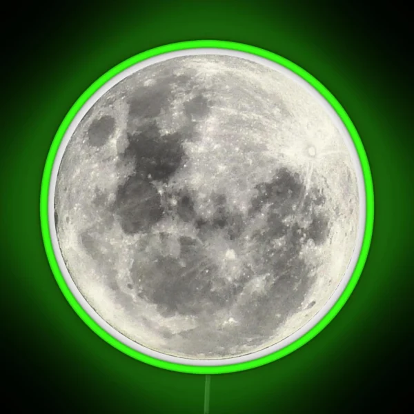 The Moon RGB Neon Sign