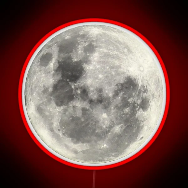 The Moon RGB Neon Sign