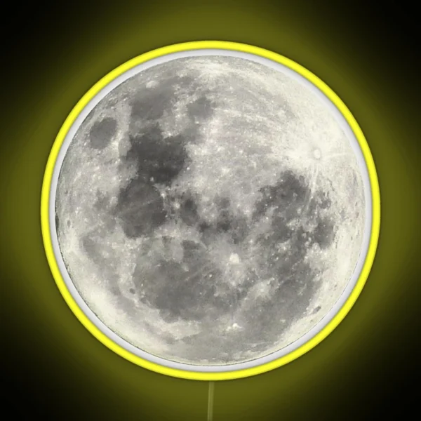 The Moon RGB Neon Sign