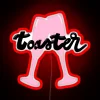 Brighten up your kitchen with this vibrant morning toast neon sign.