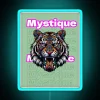 Neon Mystique Wall Sign with Color Changing RGB LED Lighting