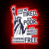 Give me your tired, your poor, and your hungry refugees.