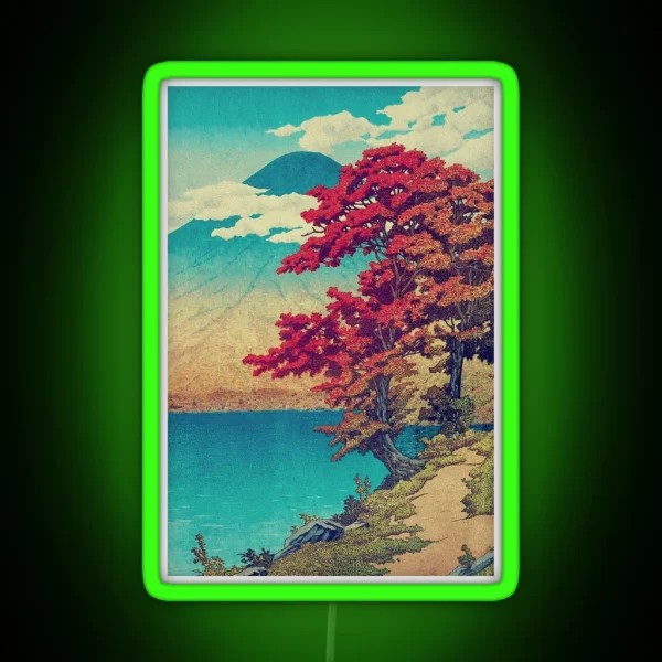 The New Year In Hisseii Nature Landscape RGB Neon Sign