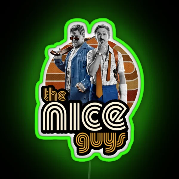 The Nice Guys RGB Neon Sign