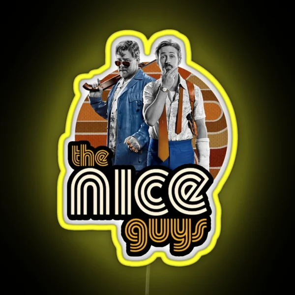 The Nice Guys RGB Neon Sign