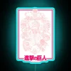 Neon Art Decor with Vibrant Nine Giants Colorful Sign Illumination