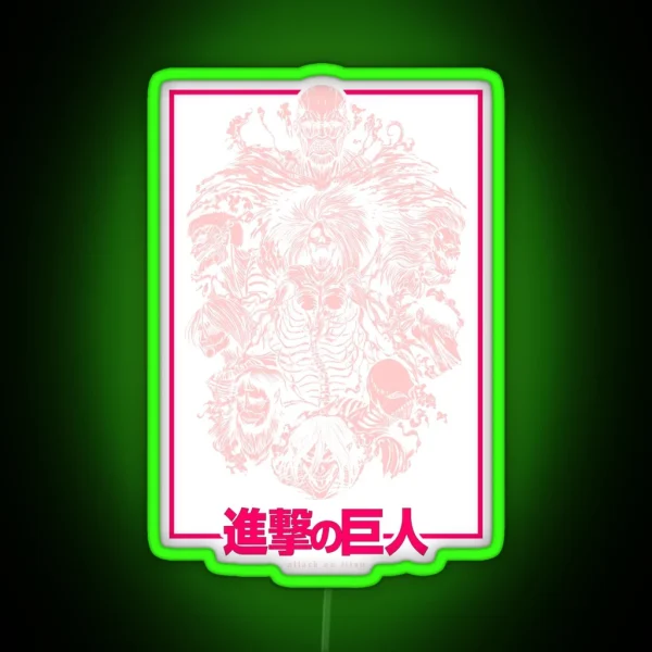 The Nine Giants RGB Neon Sign