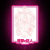 Colorful Nine Giants RGB LED Neon Sign Art Display Canvas