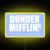 Customizable RGB neon sign for office decor inspired by DunderMifflin