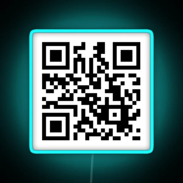 The Office Fire Drill QR Code Led RGB Neon Sign