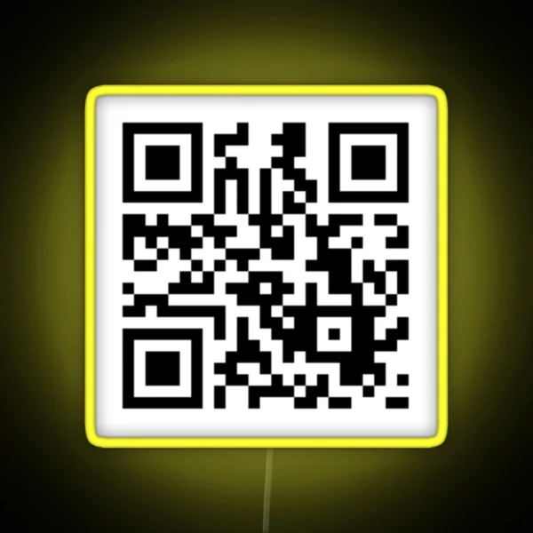 The Office Fire Drill QR Code Led RGB Neon Sign