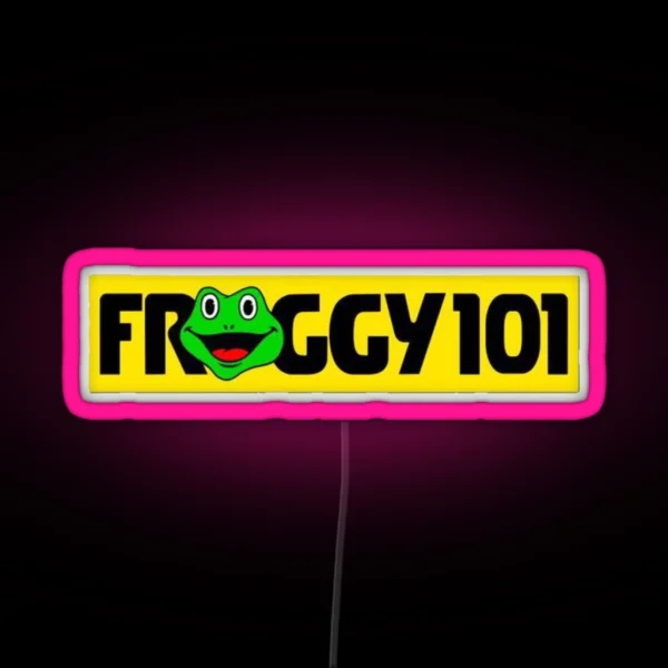 The Office Froggy 101 RGB Neon Sign