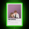 Minimalist Neon Accent Wall Sign for Office Decor and Modern Style